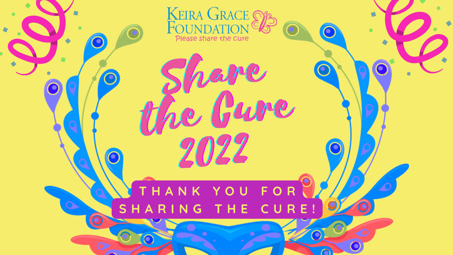 Share the Cure 2022 - Carnival Masquerade